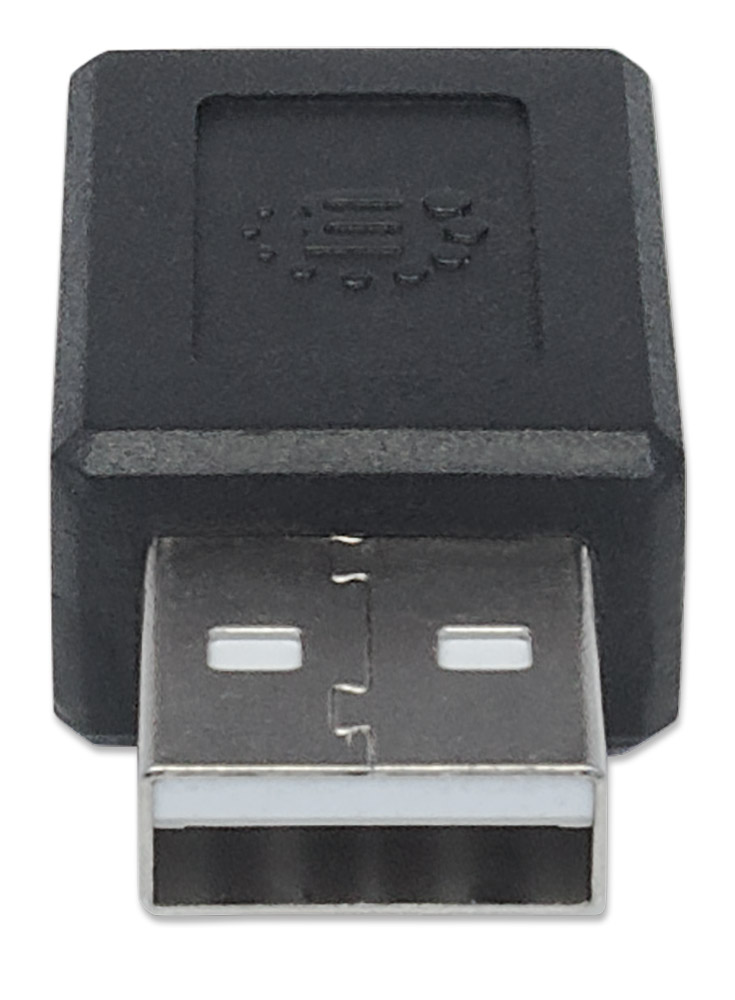 Foto 4 pulgar | Adaptador USB 2.0 de Tipo C a Tipo A Manhattan 354653 Negro