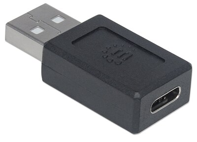 Foto 5 | Adaptador USB 2.0 de Tipo C a Tipo A Manhattan 354653 Negro