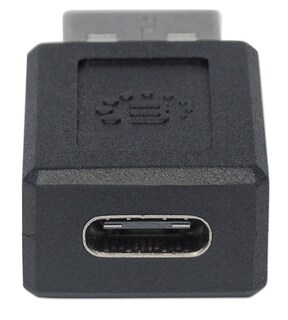 Foto 6 | Adaptador USB 2.0 de Tipo C a Tipo A Manhattan 354653 Negro