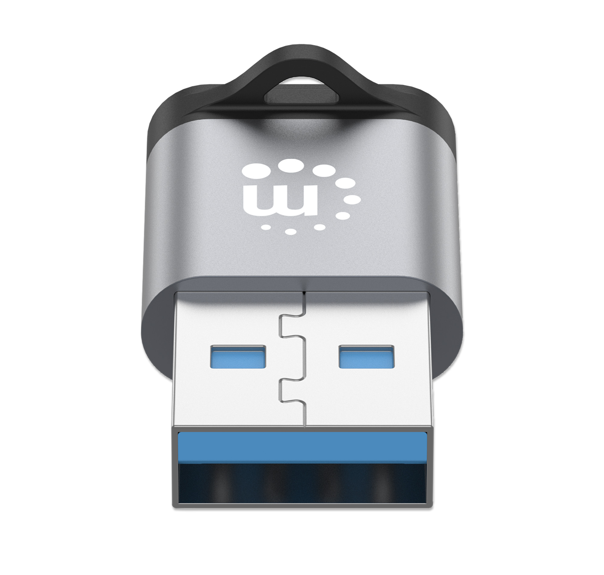 Foto 4 | Adaptador Usb-a A Usb-c V3.2 Manhattan 356305 Negro con Gris Espacial