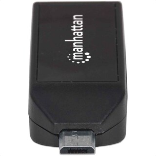 Foto 2 | Lector De Memorias Micro Usb Otg Manhattan 24 En 1 + Usb Externo 406222