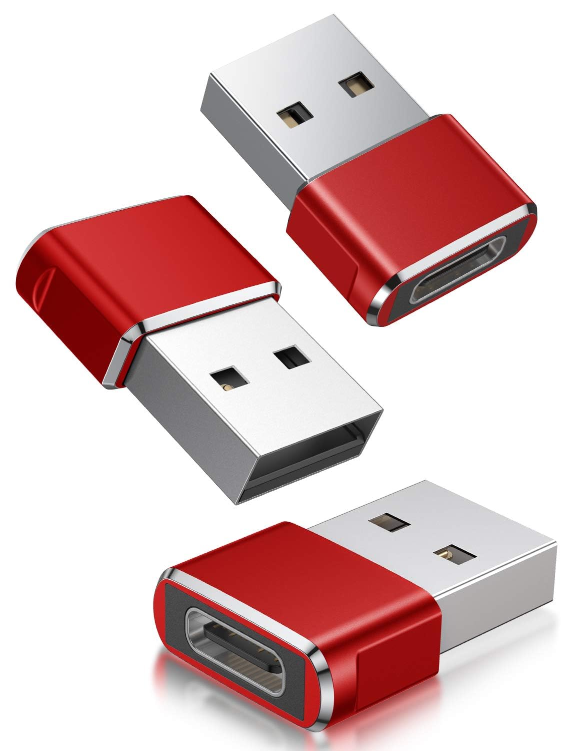 Foto 2 pulgar | Adaptador Usb A Usb C, Paquete De 3 Unidades, Basesailor Para Dispositivos Apple - Venta Internacional.