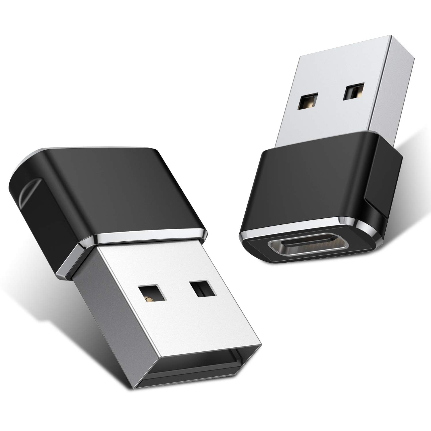 Foto 2 pulgar | Adaptador Usb A Usb C Basesailor, Paquete De 2 Para Iphone Y Más - Venta Internacional.