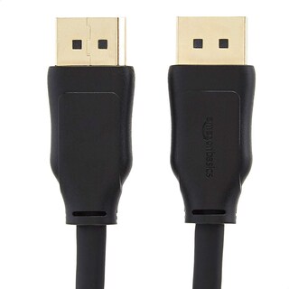 Foto 3 | Cable Displayport 1.4 Amazon Basics 8k, 10 Pies, 28 Unidades, Negro - Venta Internacional.