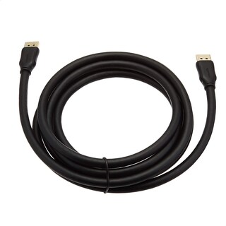 Foto 5 | Cable Displayport 1.4 Amazon Basics 8k, 10 Pies, 28 Unidades, Negro - Venta Internacional.