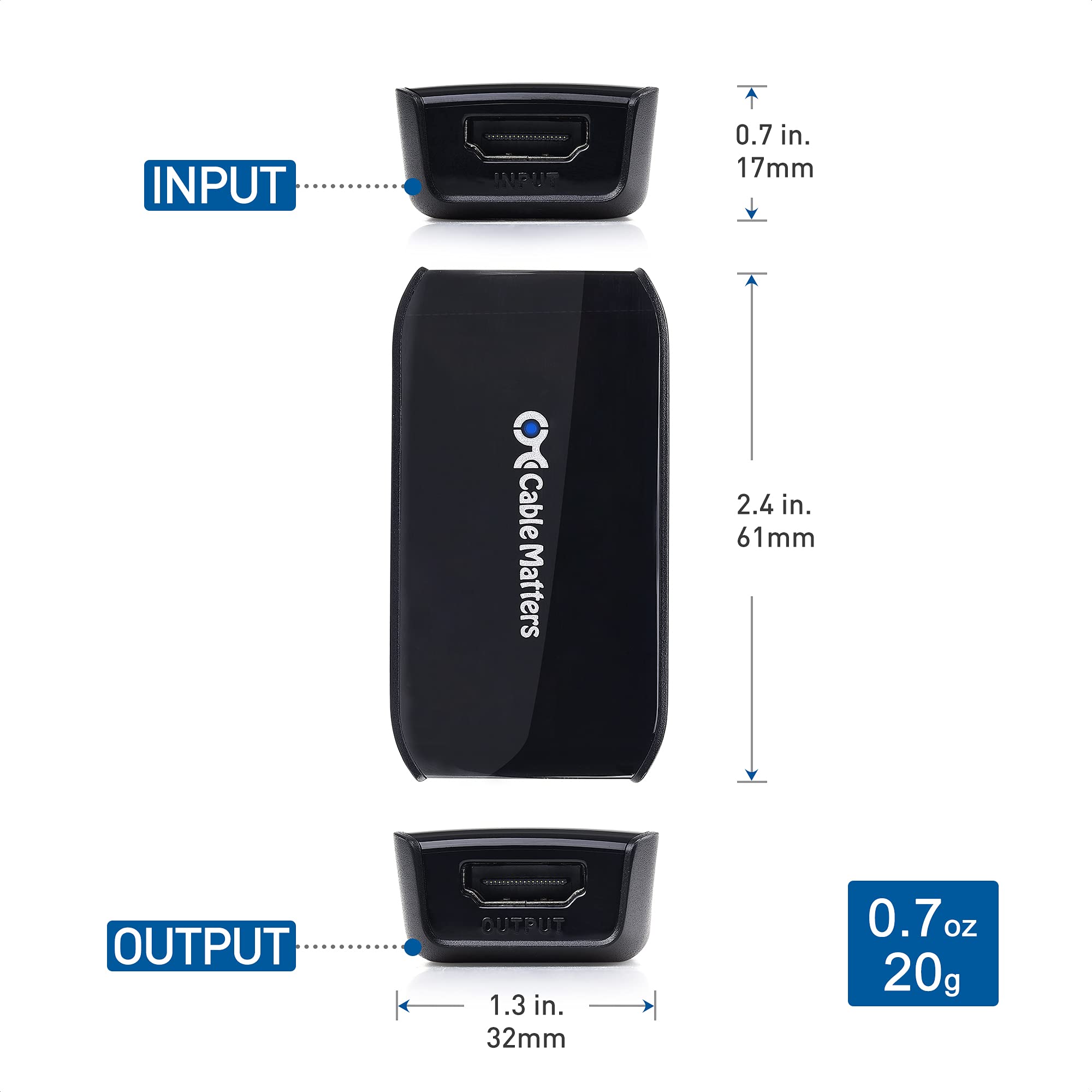 Foto 7 pulgar | Cable Repetidor Hdmi Matters Active Hdmi A Hdmi 2.0 4k 60 Hz - Venta Internacional.