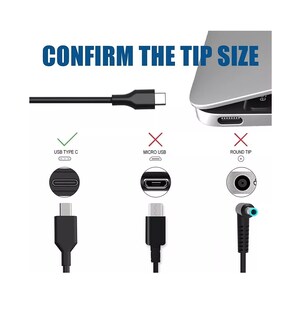 Foto 4 | Cargador Usb Tipo C Para Lenovo, Hp, Dell, Huawei 20v 3.25a