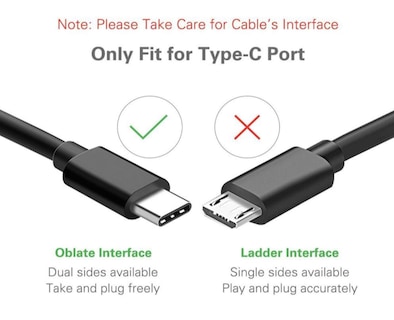 Foto 2 | Cargador Adaptador Usb-c De 100 W A20-100p1a Para Asus Rog Flow X13 Z13 Gv301 Gz301 G533qm Ga401qm Ga503qm Gx703