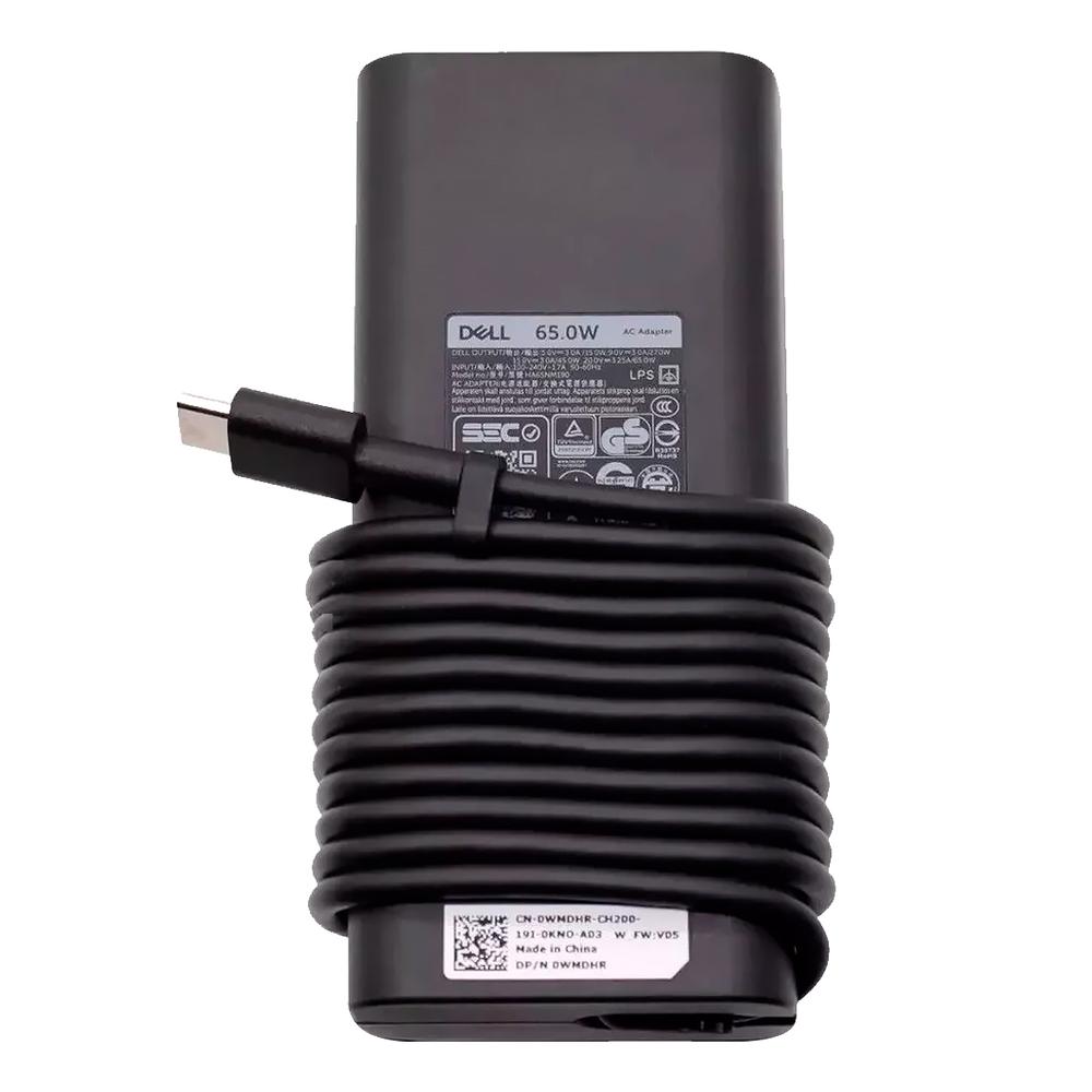 Foto 2 | Cargador Laptop Dell Universal Tipo C Slim 65w 1m Original 492-bdlw