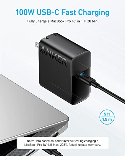 Foto 3 pulgar | Venta Internacional - Cargador Anker Usb C De 100 W Para Mac Book Pro, Mac Book Air