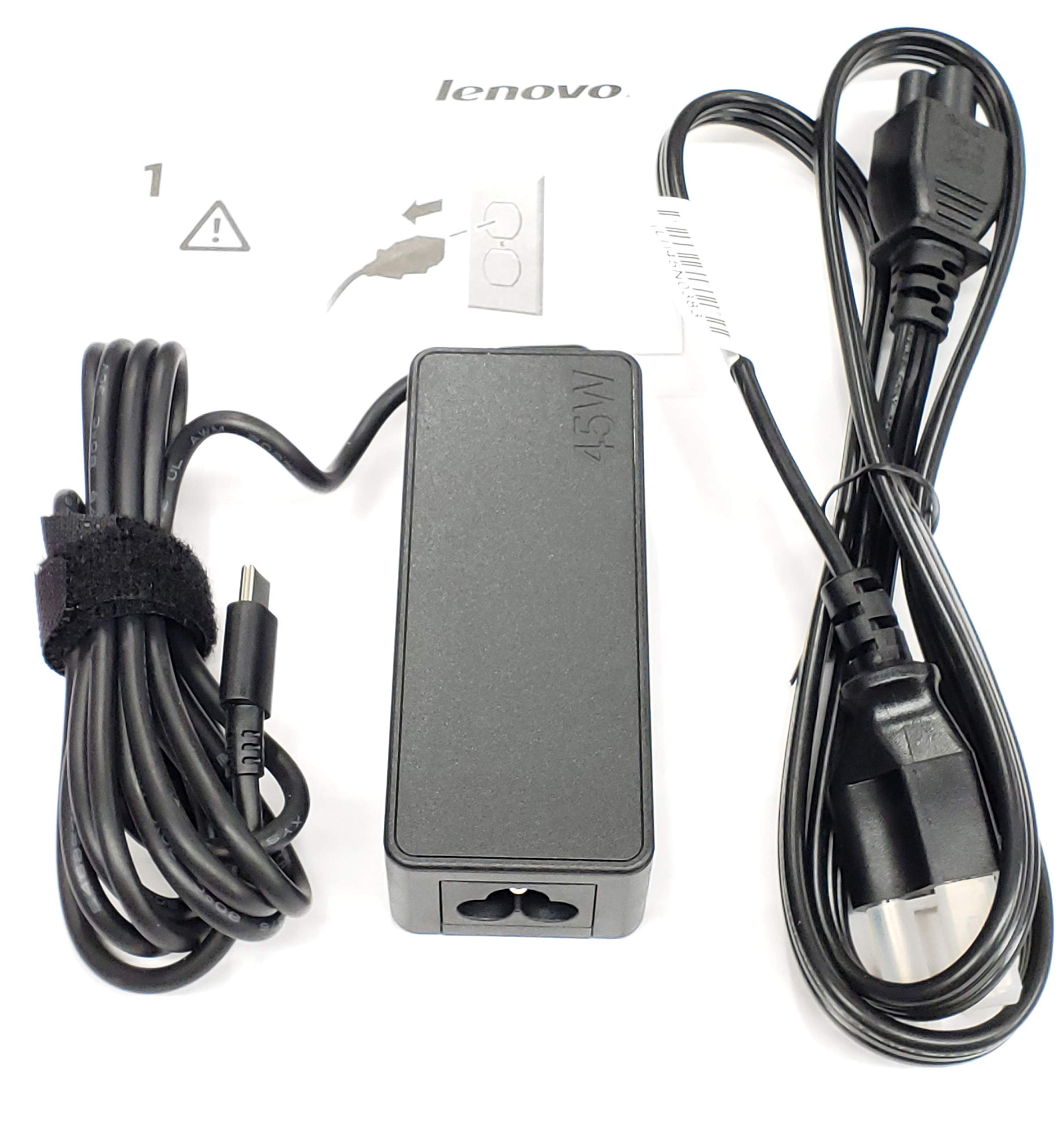 Foto 5 pulgar | Cargador Para Portátil, Adaptador De Corriente Alterna Usb Tipo C De 45 W - Lenovo - Venta Internacional.