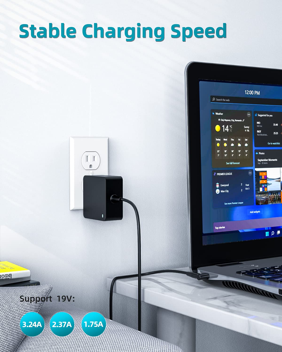 Foto 7 pulgar | Cargador Dexpt Para Portátil Asus De 65 W, 45 W, 33 W Con Certificado Ul - Venta Internacional.