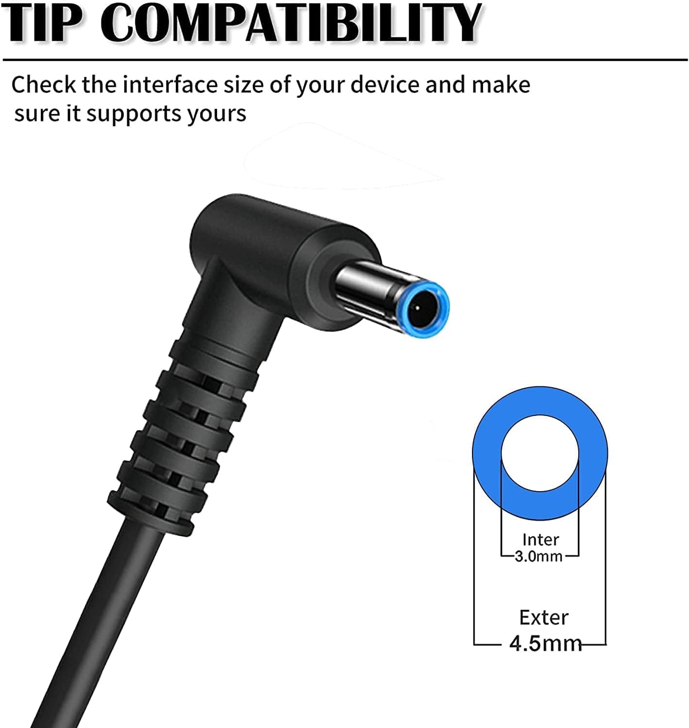 Foto 3 pulgar | Cargador Portátil Con Adaptador Ac De 65 W Y 19,5 V Para Hp Envy X360 15-u010 - Venta Internacional.