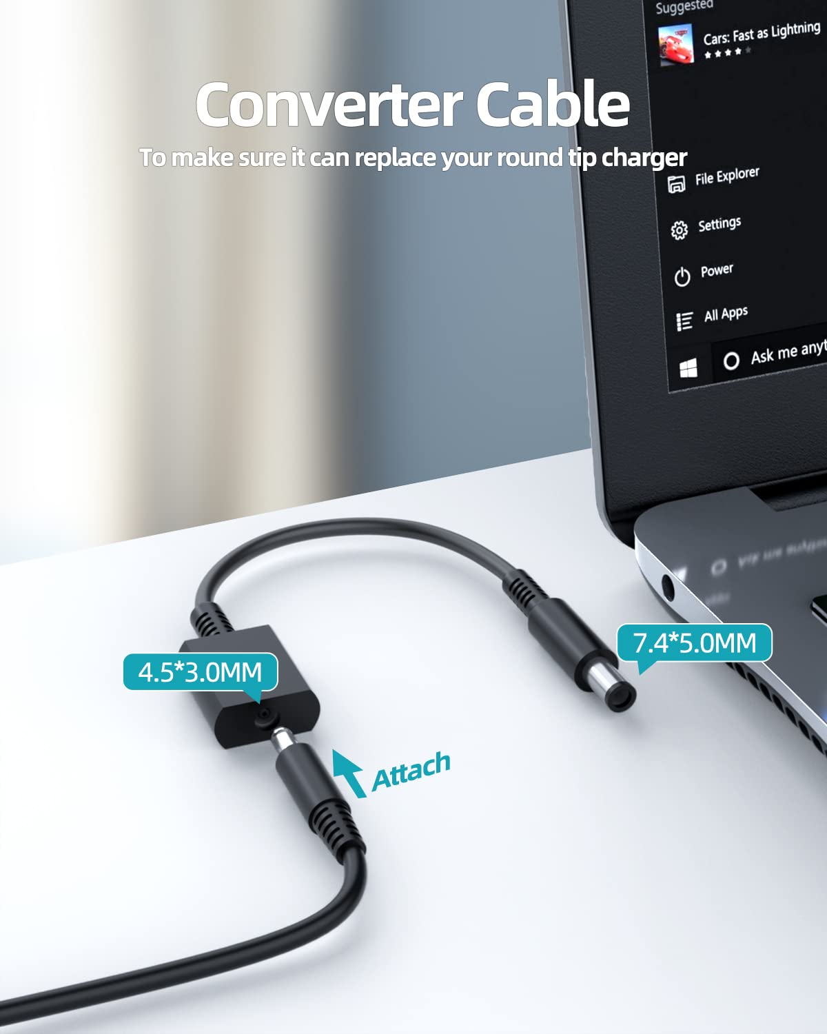 Foto 4 pulgar | Cargador Dexpt 65 W/45 W Para Portátiles Dell Inspiron, Latitude, Vo - Venta Internacional.