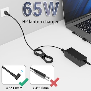 Foto 2 | Cargador Portátil Wzxhu De 65 W, 19,5 V, 3,3 A, De Repuesto Para Hp - Venta Internacional.