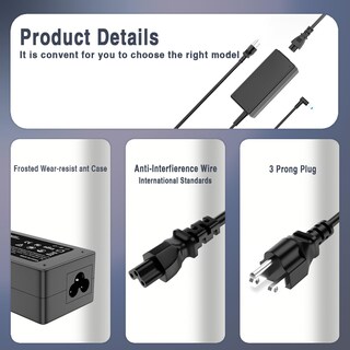 Foto 4 | Cargador Portátil Wzxhu De 65 W, 19,5 V, 3,3 A, De Repuesto Para Hp - Venta Internacional.
