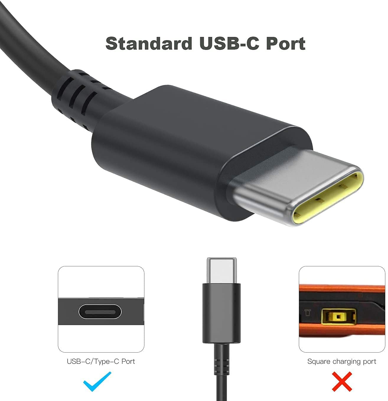Foto 3 pulgar | Cargador Usb-c De 45 W Para Hp Chromebook X360 14 - Venta Internacional.