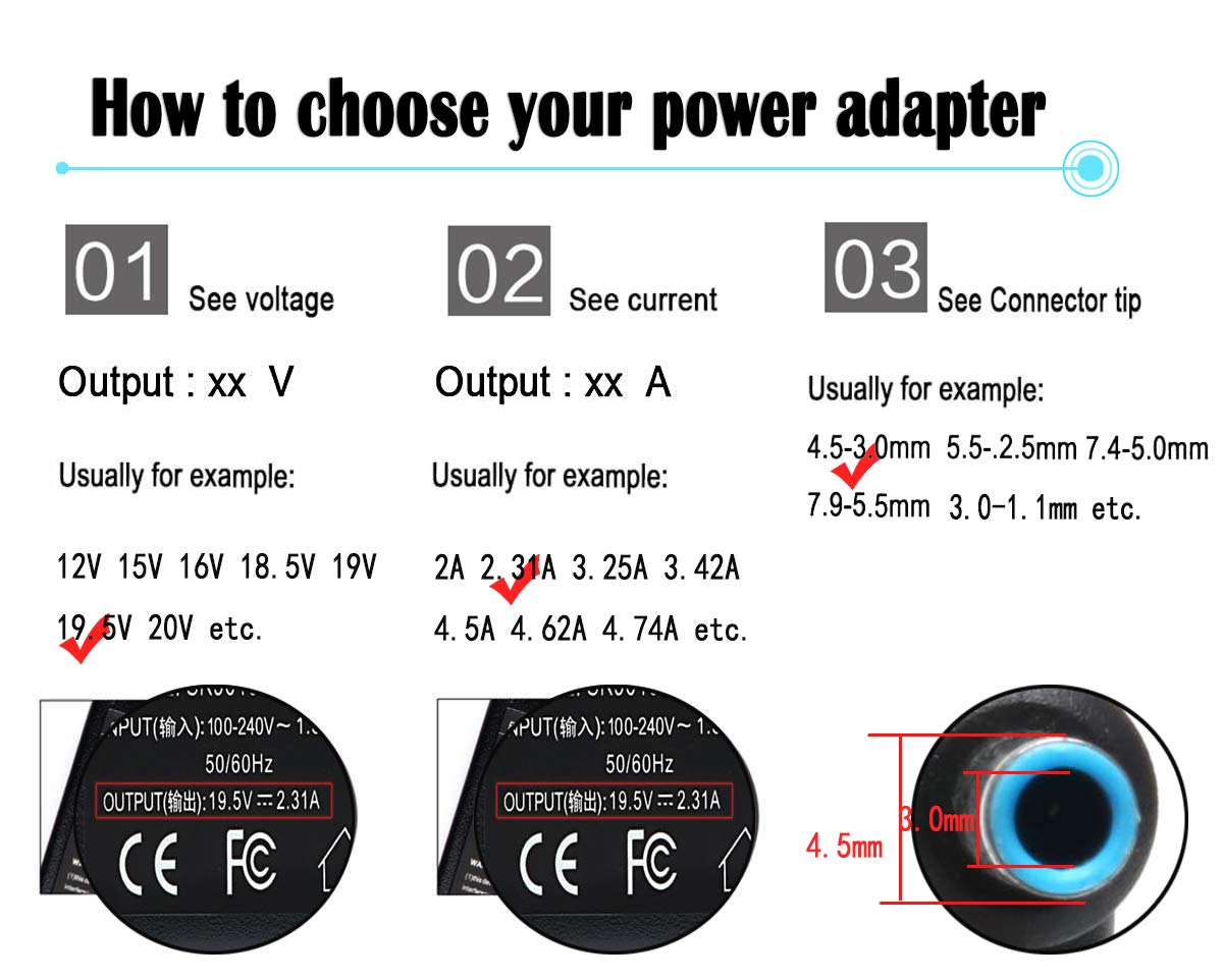 Foto 3 pulgar | Cargador Portátil Iefuu 45 W 19.5 V 2.31 A Para Hp Pavilion X360 - Venta Internacional.