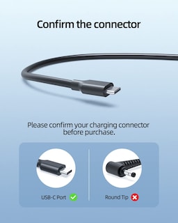 Foto 3 | Cargador Nicpower 45w 20v-2.25a Usb-c Fast Para Hp Chromebook - Venta Internacional.