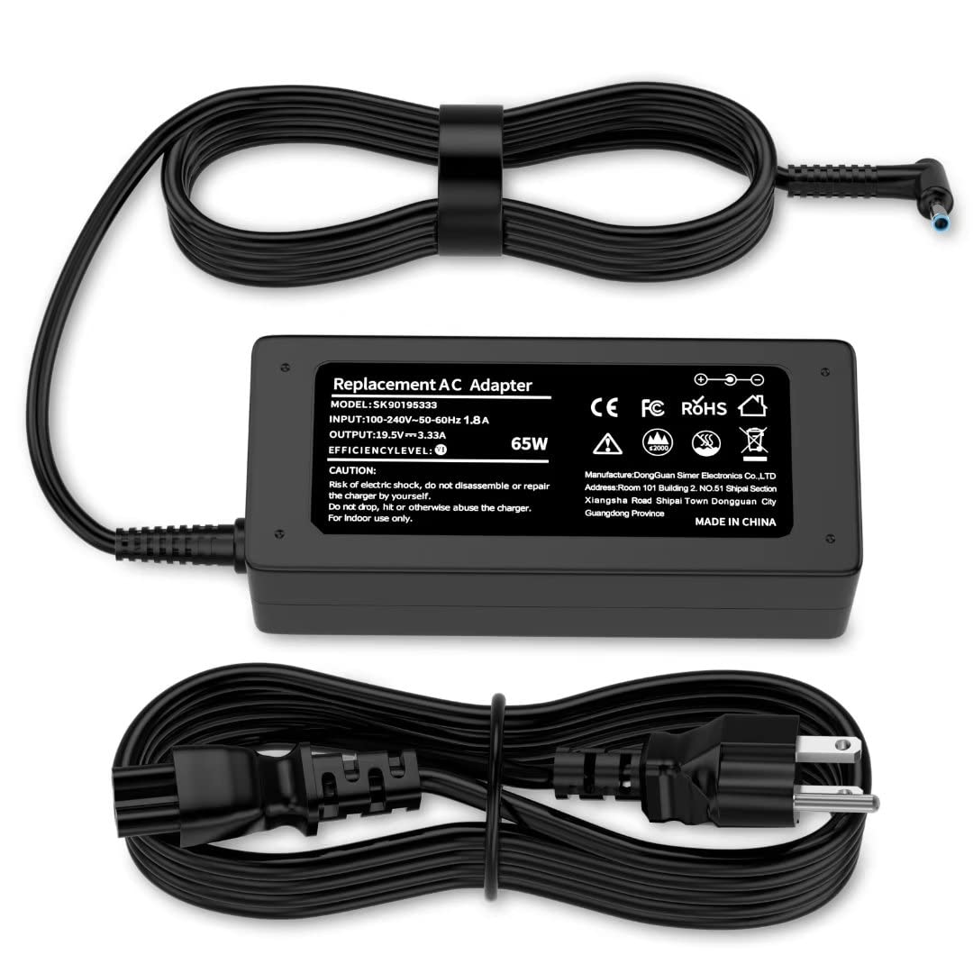 Foto 2 pulgar | Cargador Portátil Con Adaptador Ac De 65 W Y 45 W Para Hp Envy Pavilion - Venta Internacional.