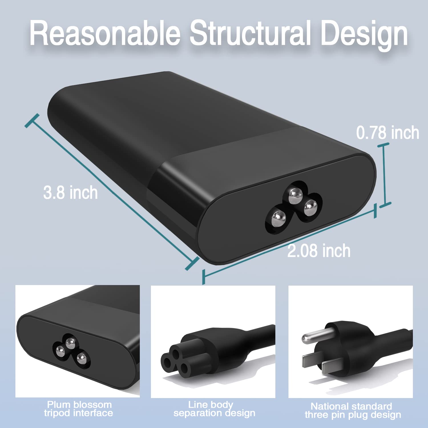 Foto 5 pulgar | Cargador Wzxhu Usb C De 65 W Para Hp Spectre X360, Envy, Chromeboo - Venta Internacional.