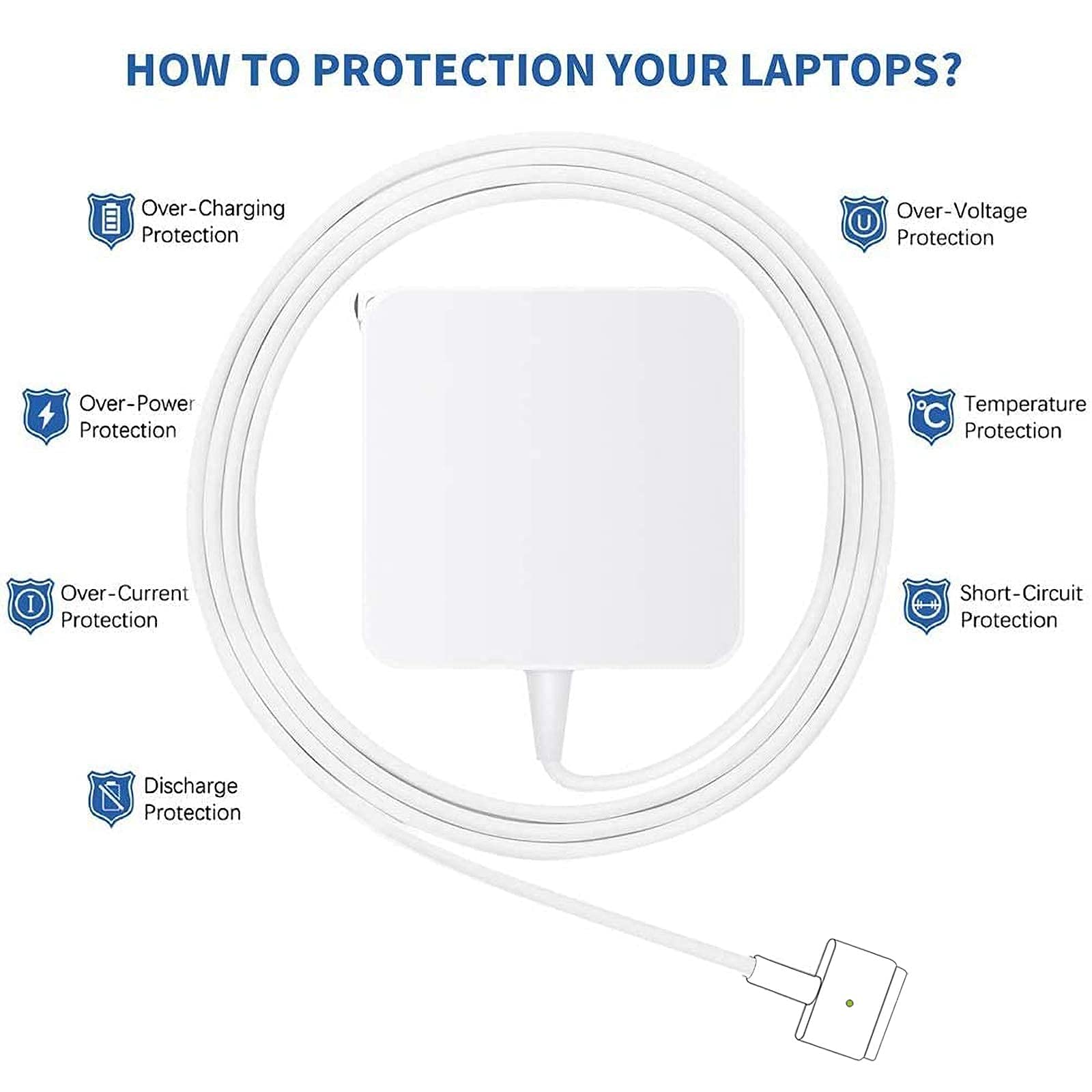 Foto 4 | Adaptador De Corriente Charger Dodaug Mac Book Air 45 W T De 11 Pulgadas/13 Pulgadas - Venta Internacional.