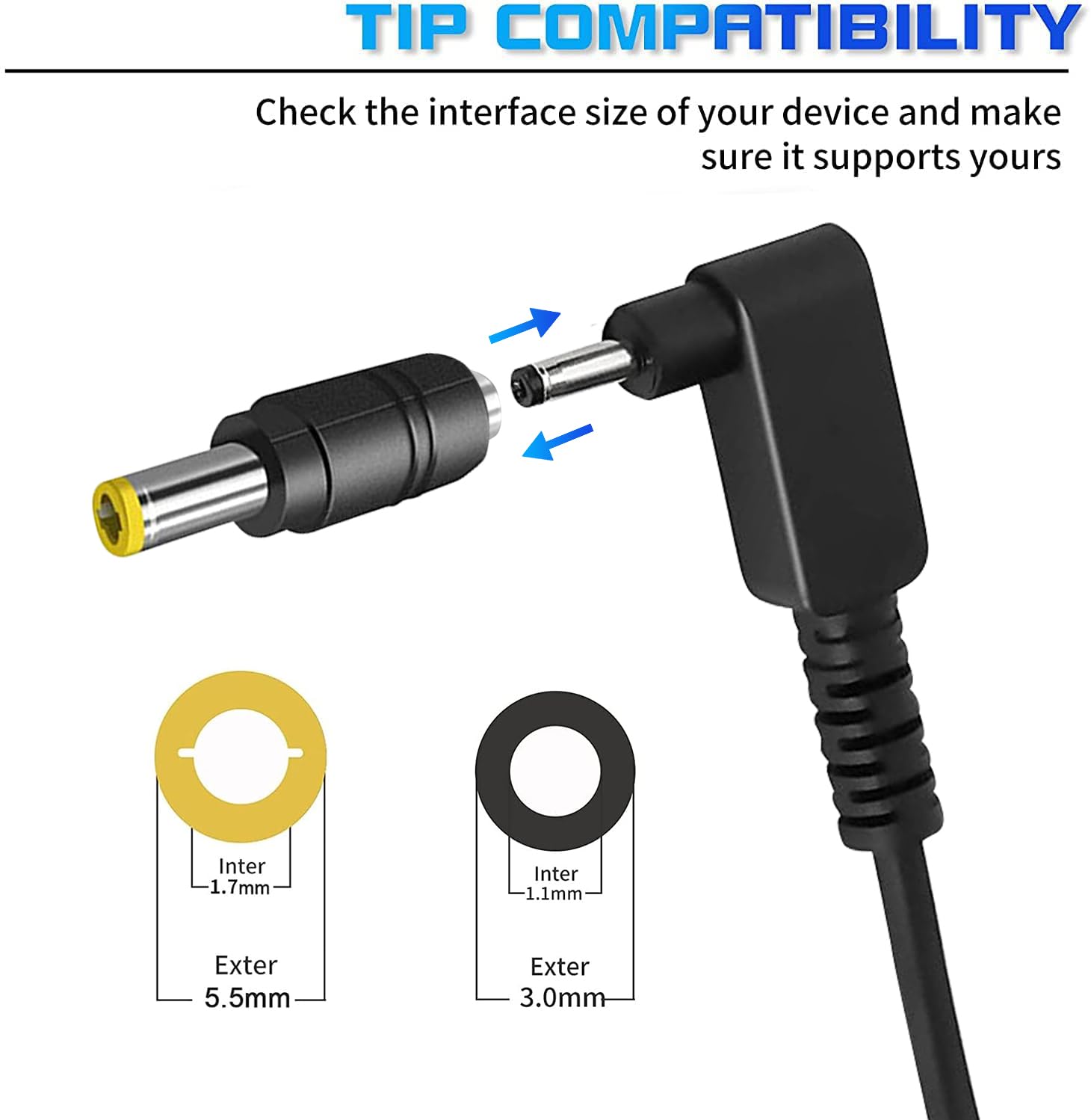 Foto 3 pulgar | Adaptador Ac Easy Style De 65 W, 19 V Y 3,42 A De Repuesto Para Acer - Venta Internacional.