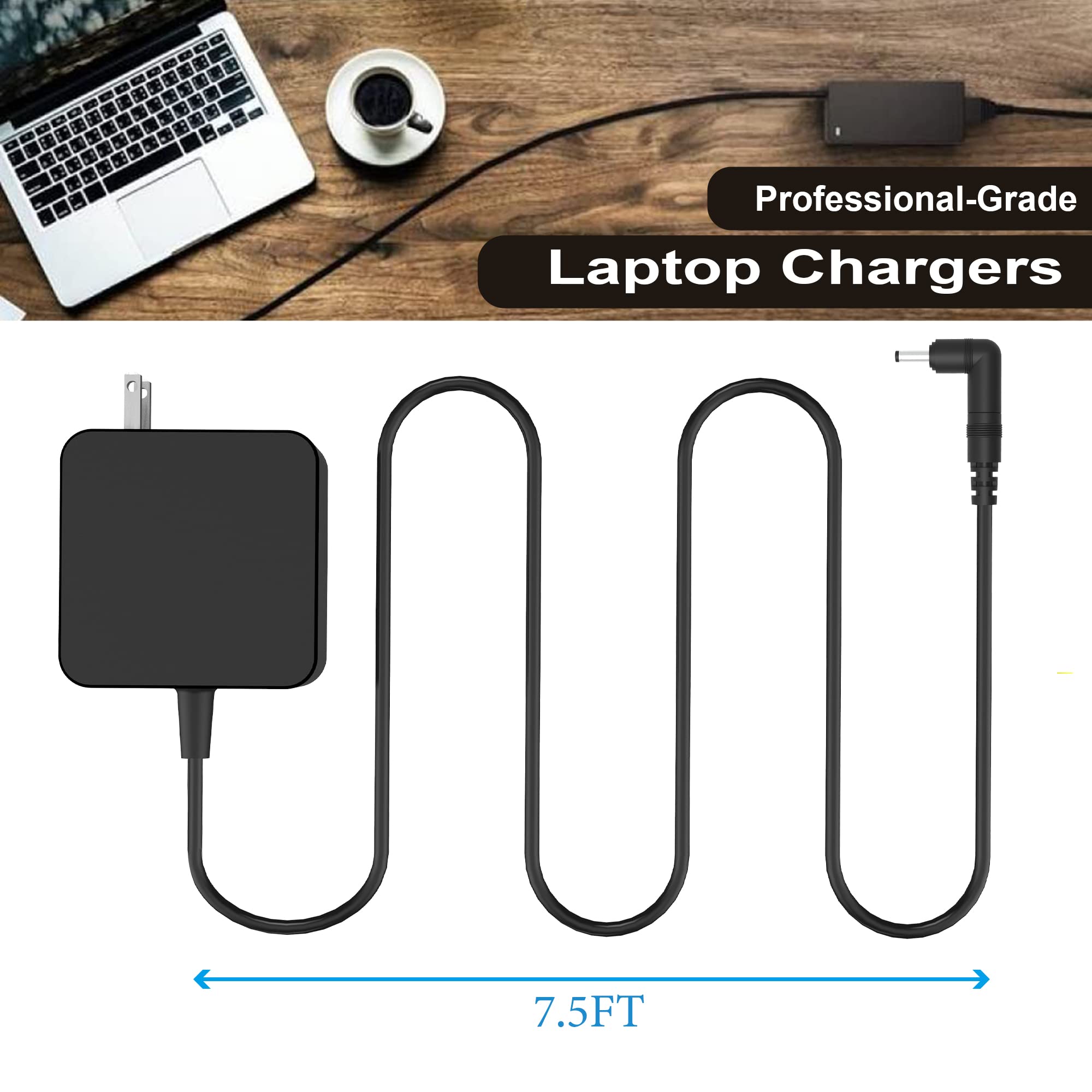 Foto 7 pulgar | Adaptador Ac Universal Sle-tech 65w 45w 33w Para Portátil Asus - Venta Internacional.