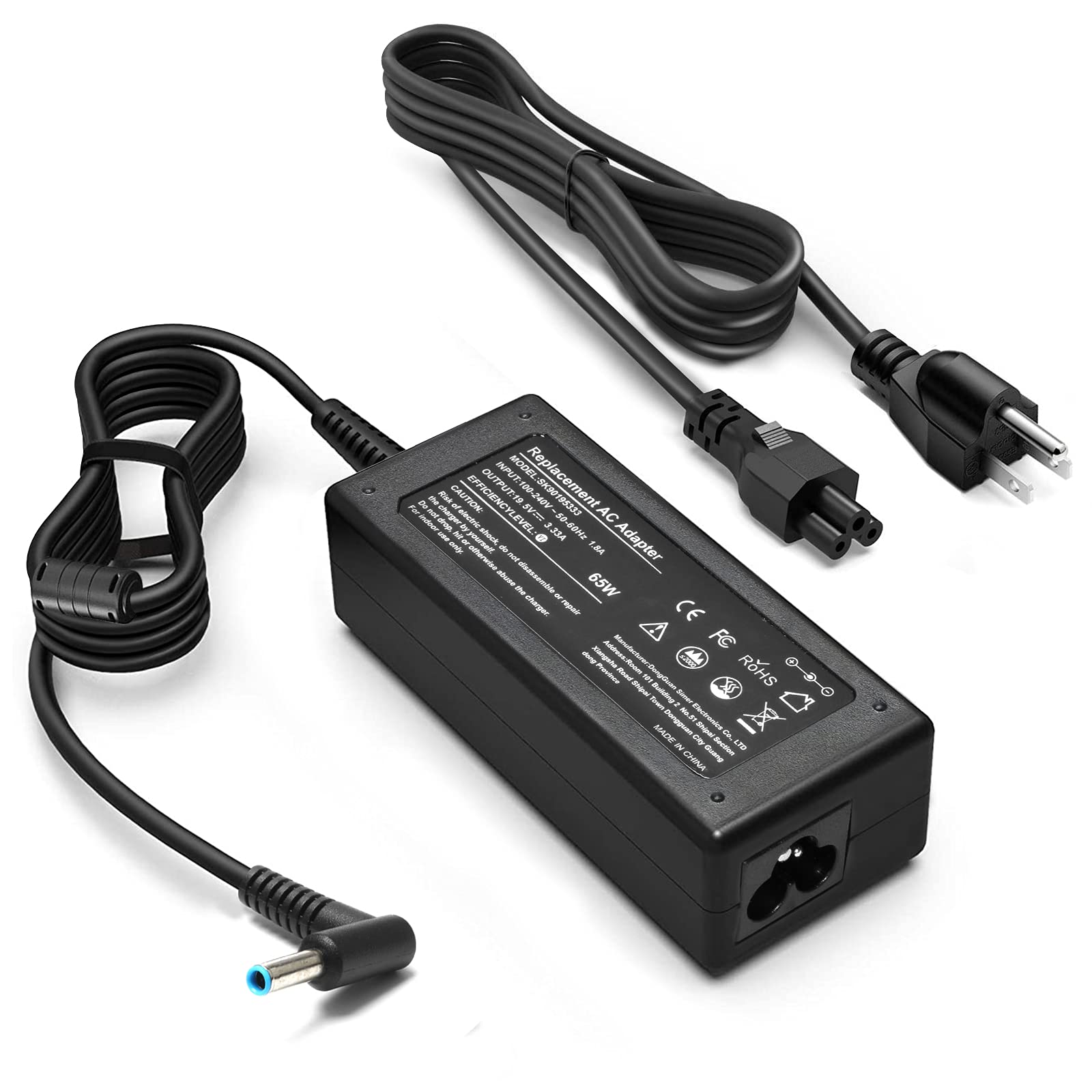 Foto 2 pulgar | Cargador De Portátil Hp De 65 W Para Pavilion X360 14 15 17, Envy 13 15 - Venta Internacional.