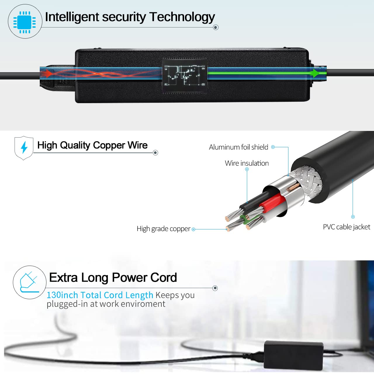 Foto 6 | Cargador De Portátil Hp De 65 W Para Pavilion X360 14 15 17, Envy 13 15 - Venta Internacional.