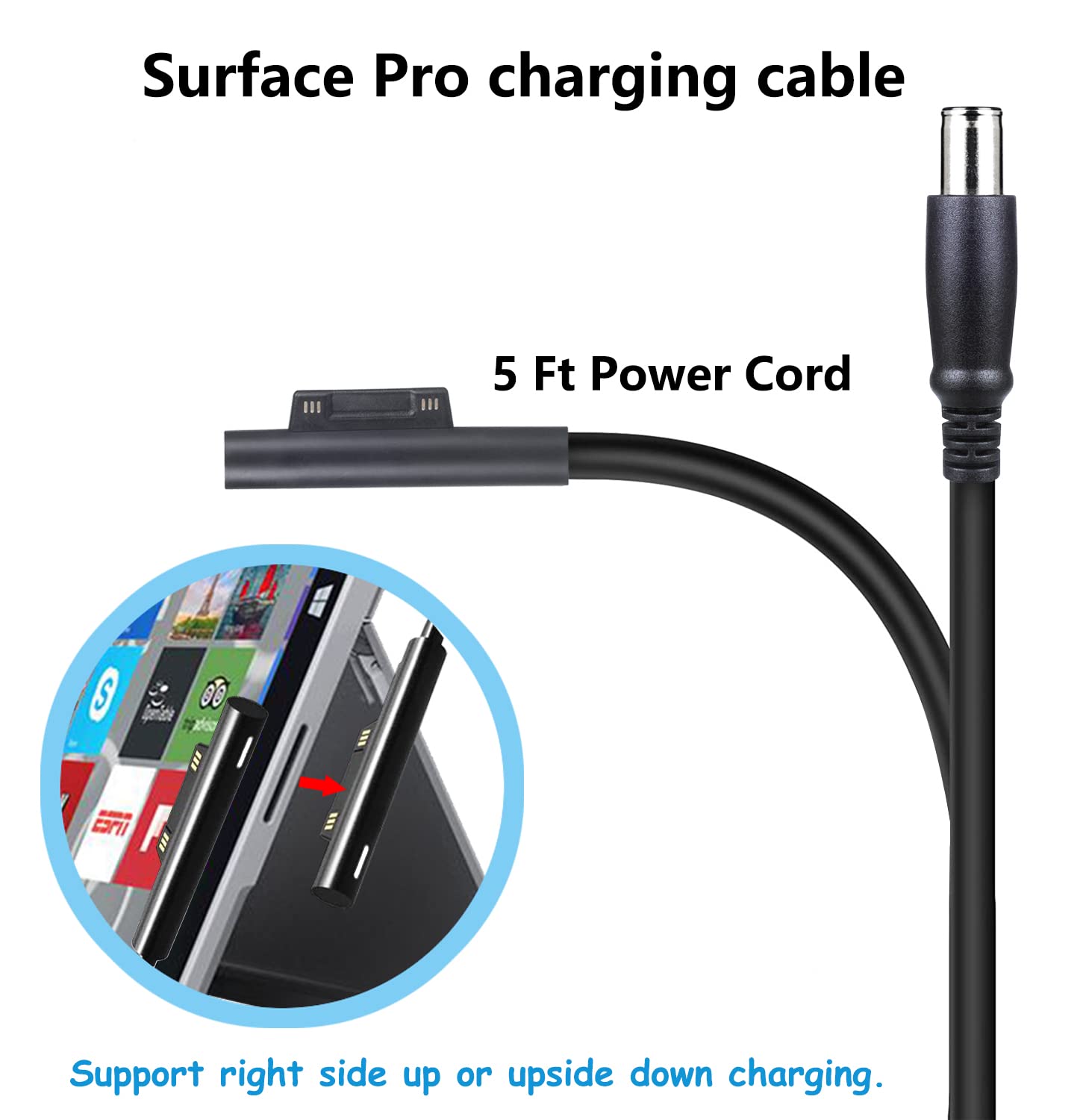 Foto 3 pulgar | Cargador De Coche Ksw Kingdo 36 W 12 V 2.58 A Para Surface Pro/laptop - Venta Internacional.