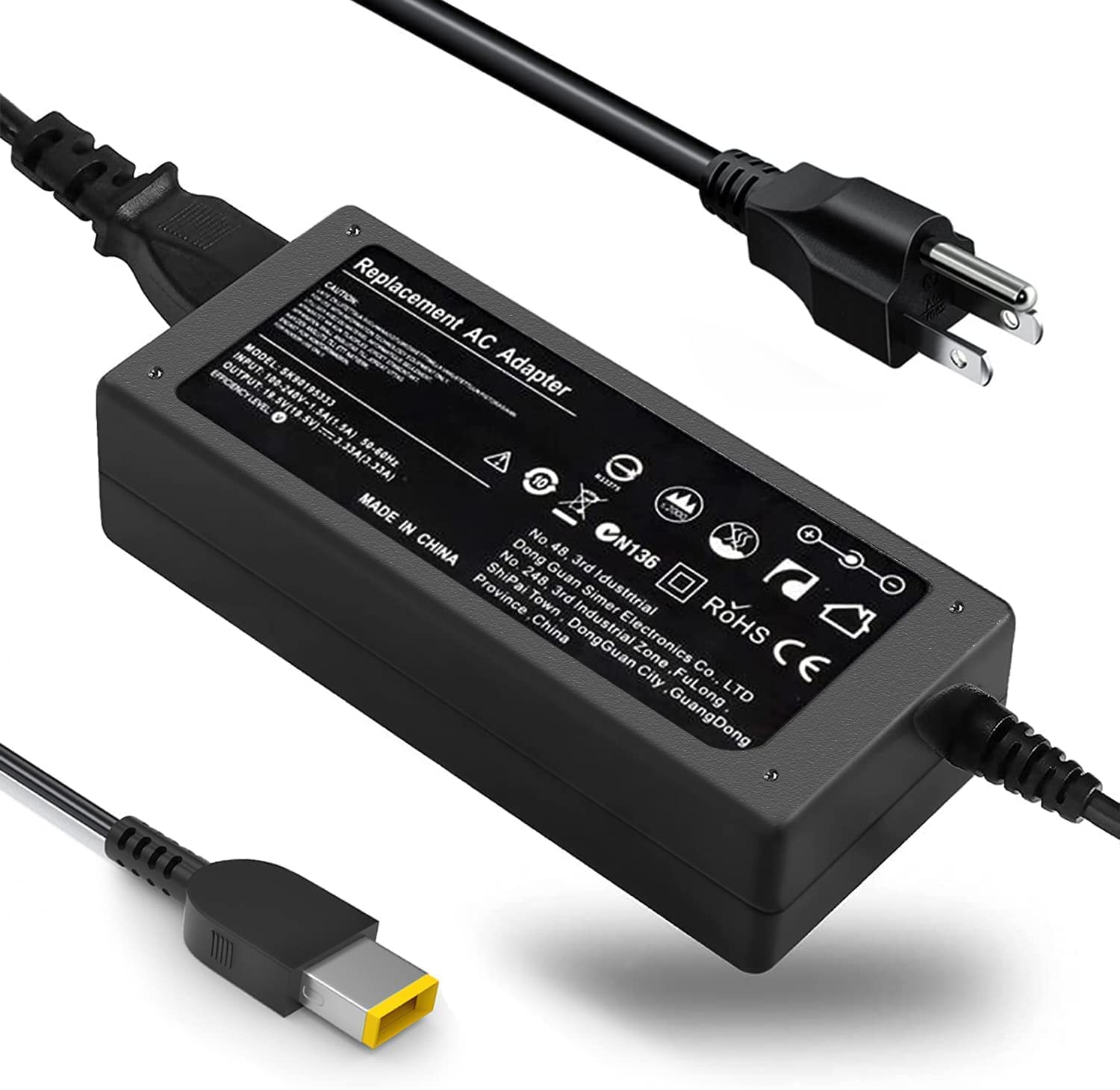Foto 2 pulgar | Cargador Portátil Tskybear 65w Para Lenovo Thinkpad T460 T470 - Venta Internacional.