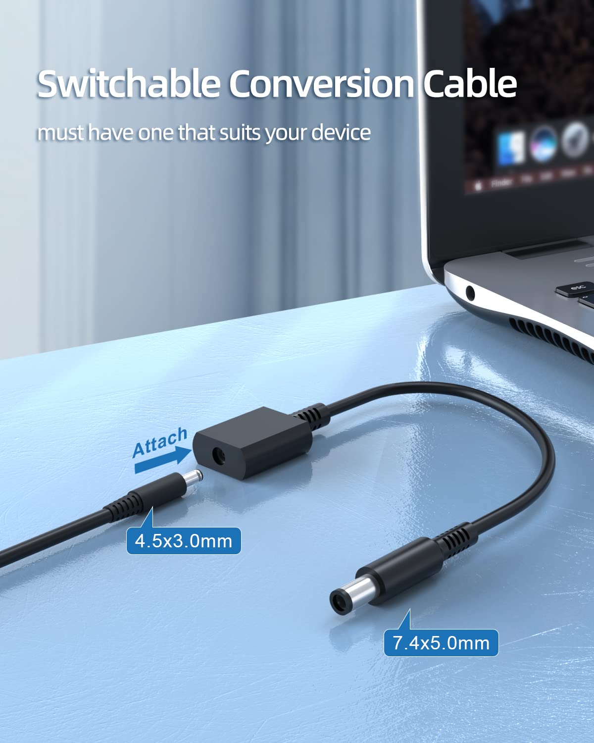 Foto 5 pulgar | Cargador Para Portátil Dell 65w/45w, Diseño Compacto, Certificado Ul - Venta Internacional.