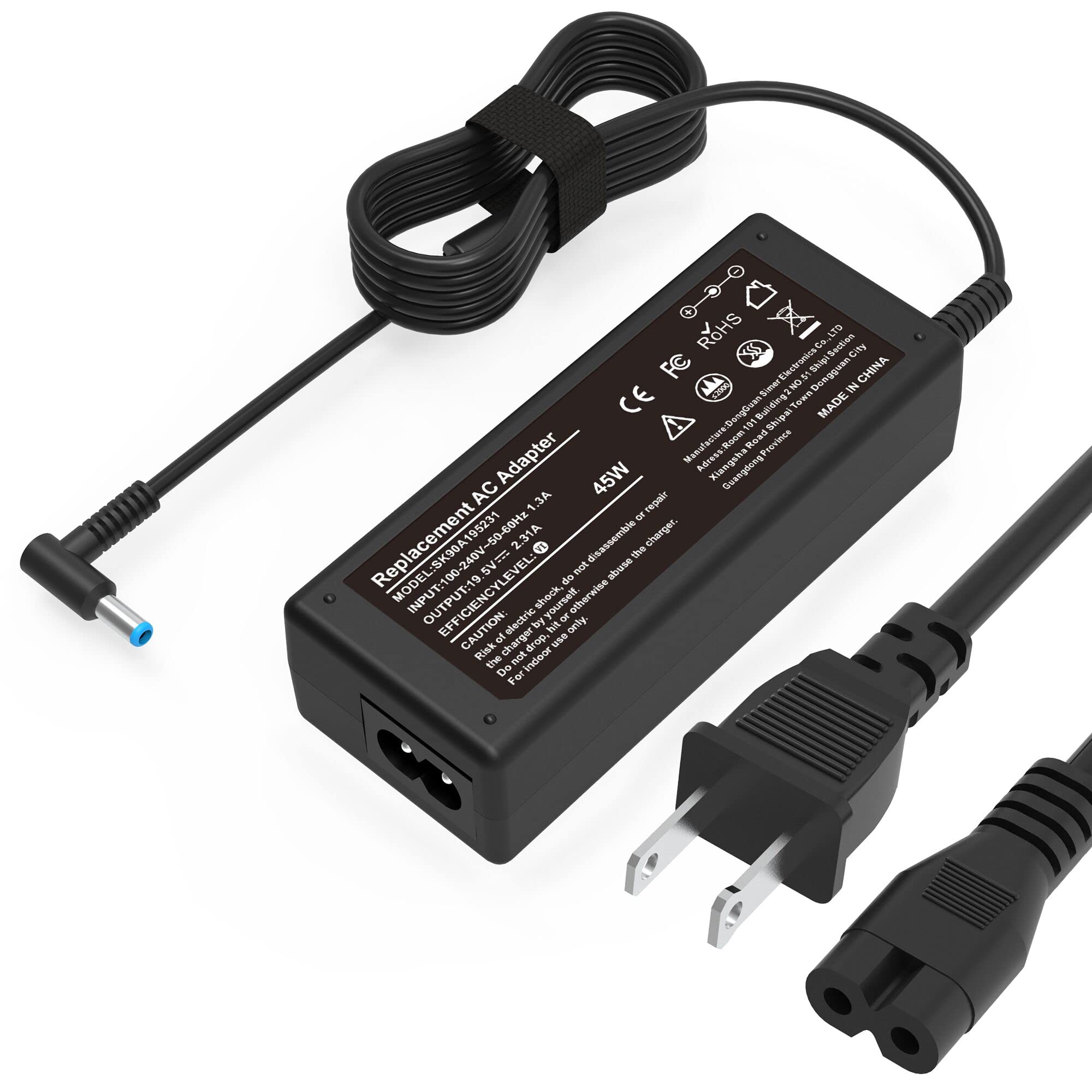 Foto 2 pulgar | Cargador De Portátil Ayklczuu 45w 19.5v 2.31a Para Hp 741727-001 - Venta Internacional.