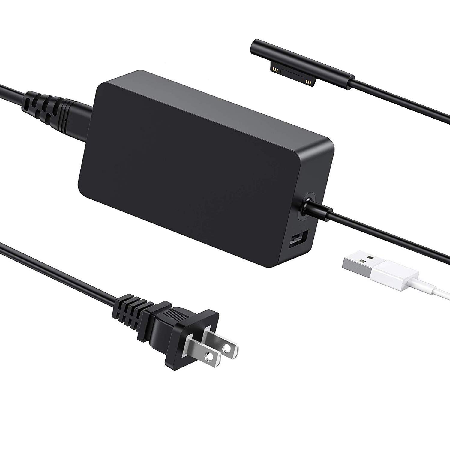 Foto 1 | Cargador Wosuk 65w 15v 4a Magnético De Repuesto Para Surface - Venta Internacional.