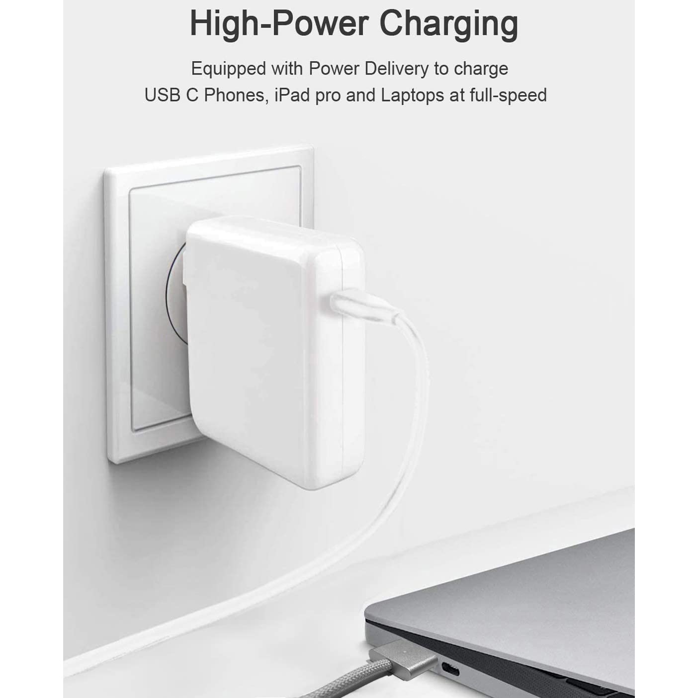 Foto 3 pulgar | Cargador Tancold Usb C De 140 W Para Mac Pro 16 14'' 2023 2021, Mac - Venta Internacional.