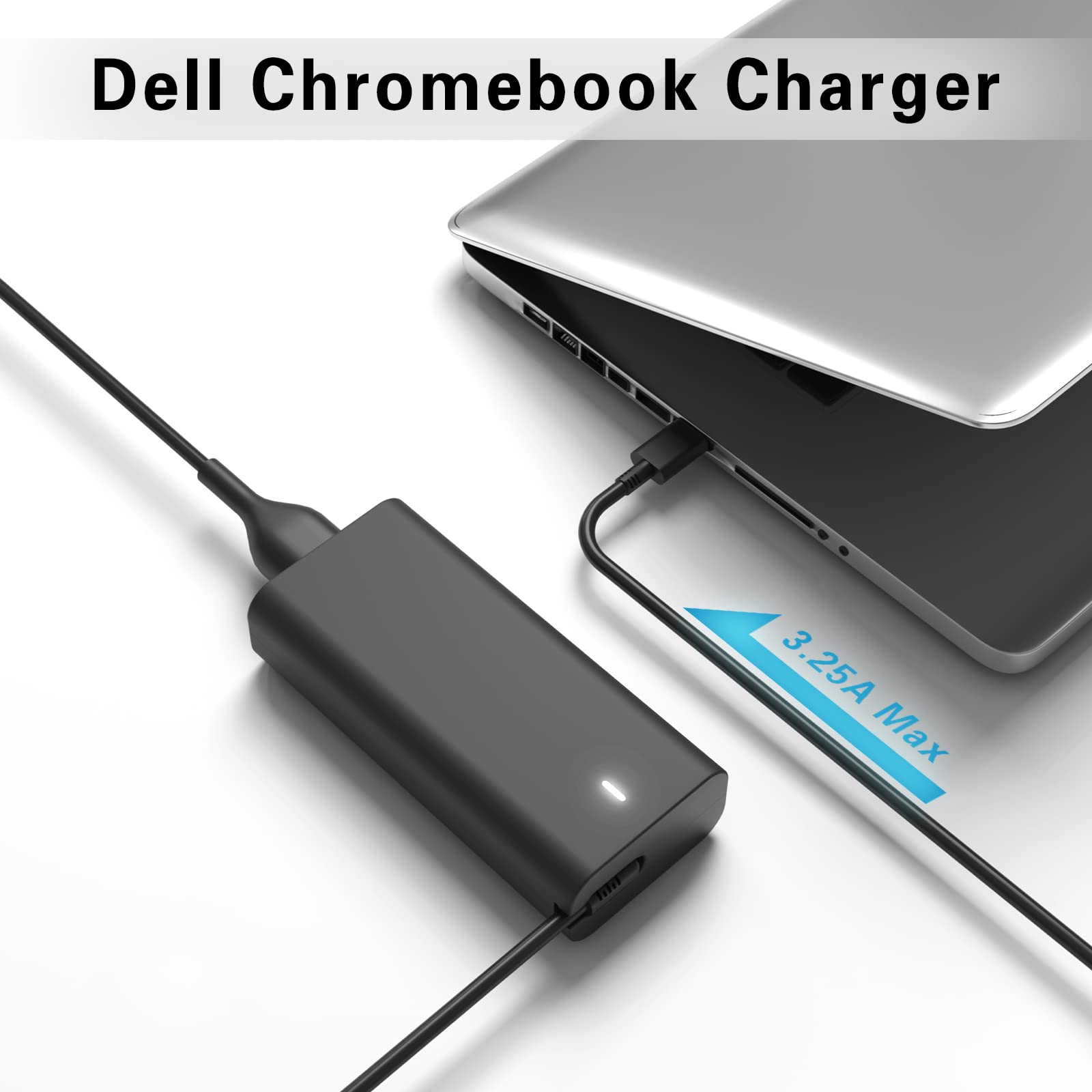 Foto 7 pulgar | Cargador Ybruzrub 65w 45w Usb C Para Dell Latitude 5520 5420 - Venta Internacional.