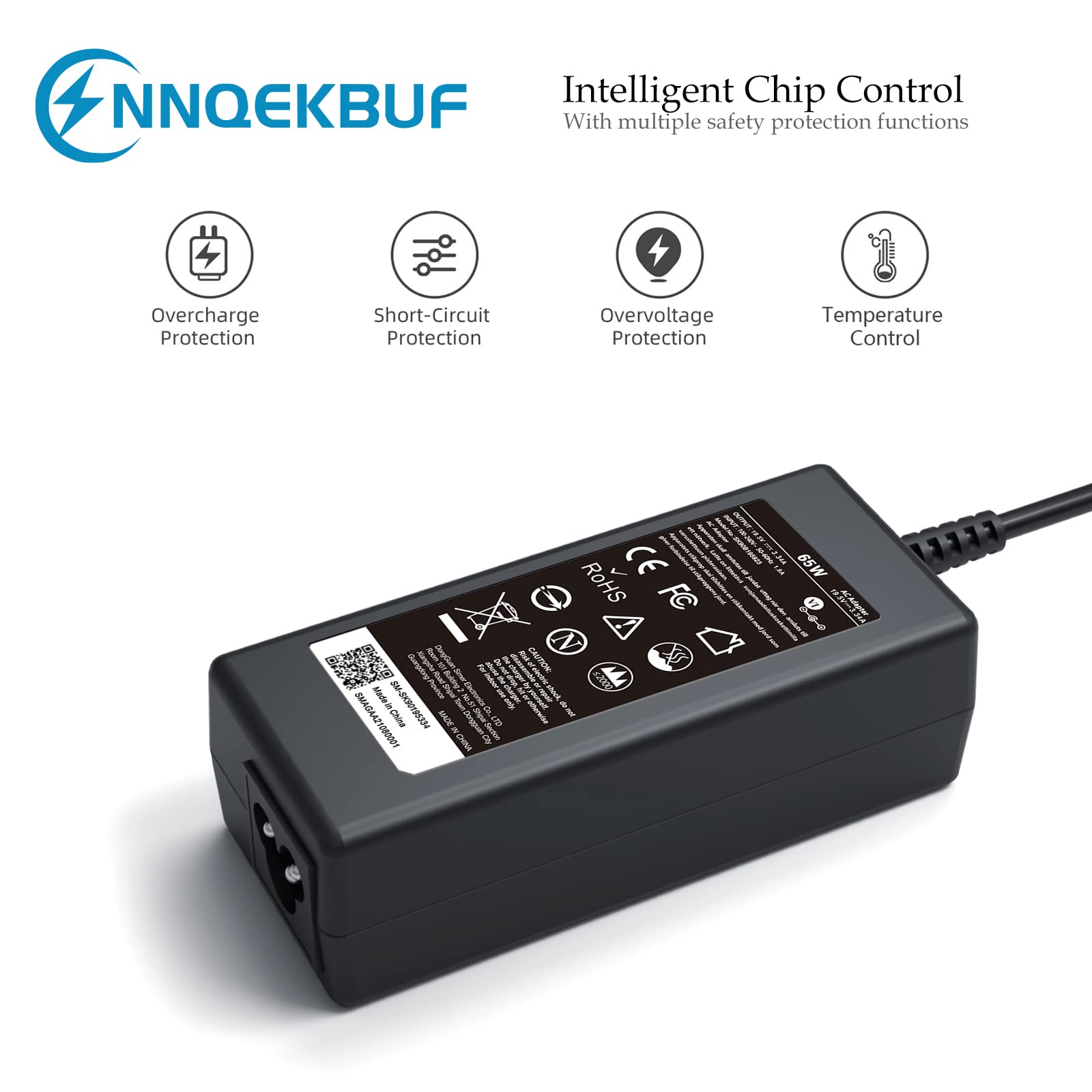 Foto 5 pulgar | Cargador Portátil De Repuesto De 65 W, 19,5 V Y 3,34 A Para Dell - Venta Internacional.