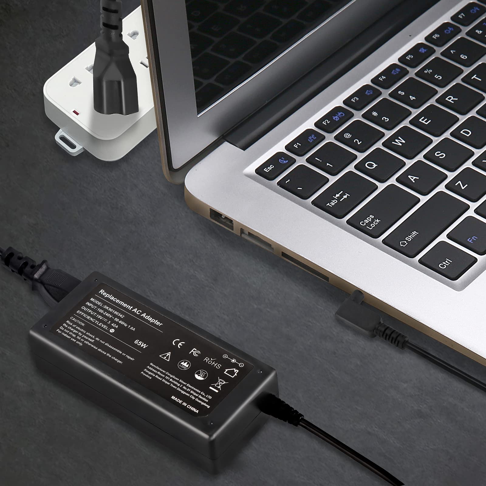 Foto 7 | Adaptador Ac Easy Style De 65 W, 19 V Y 3,42 A para Acer Repuesto de alta calidad - Venta Internacional.