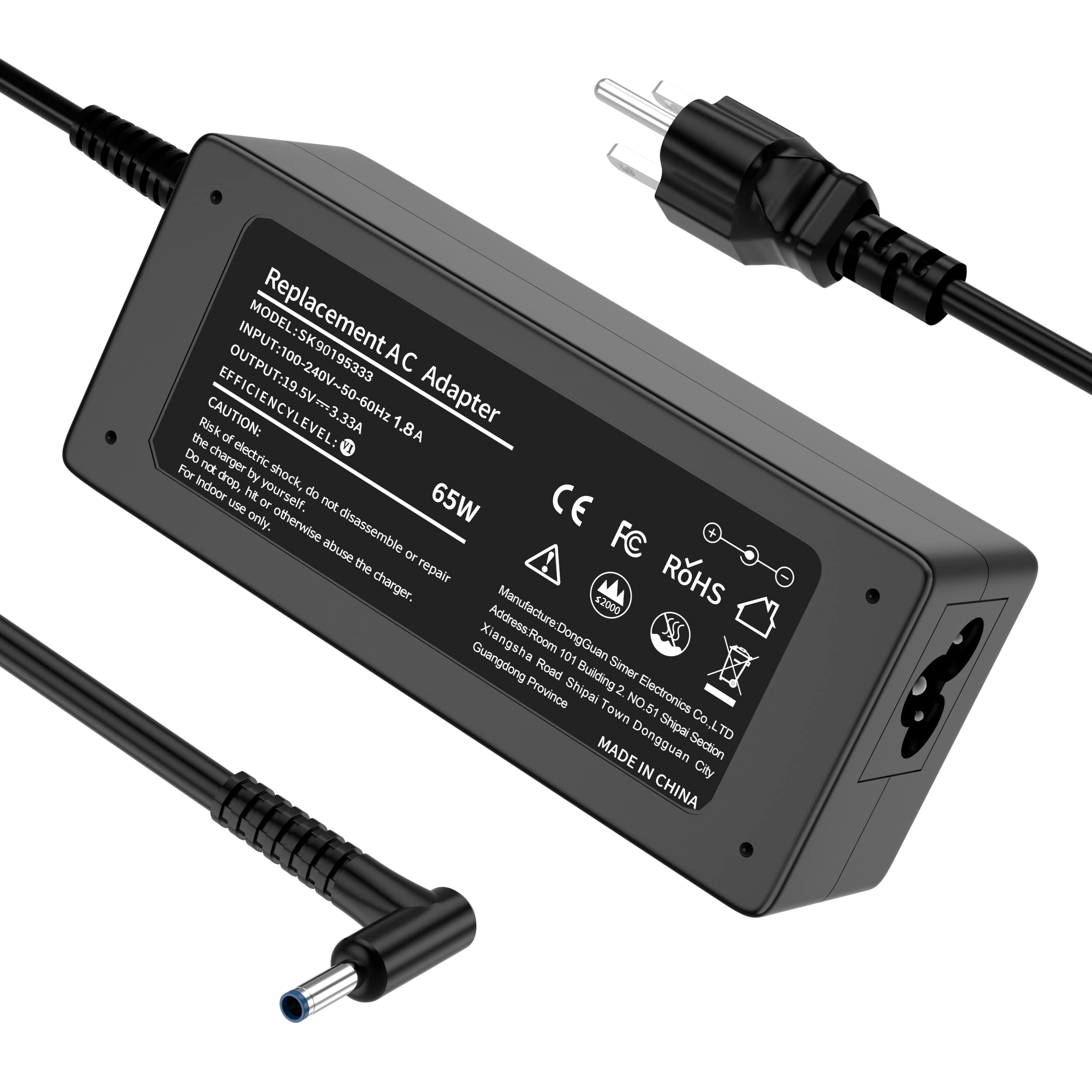 Foto 1 | Cargador Portátil Yenyoh 65w 19.5v 3.33a Para Hp Pavilion X360 - Venta Internacional.