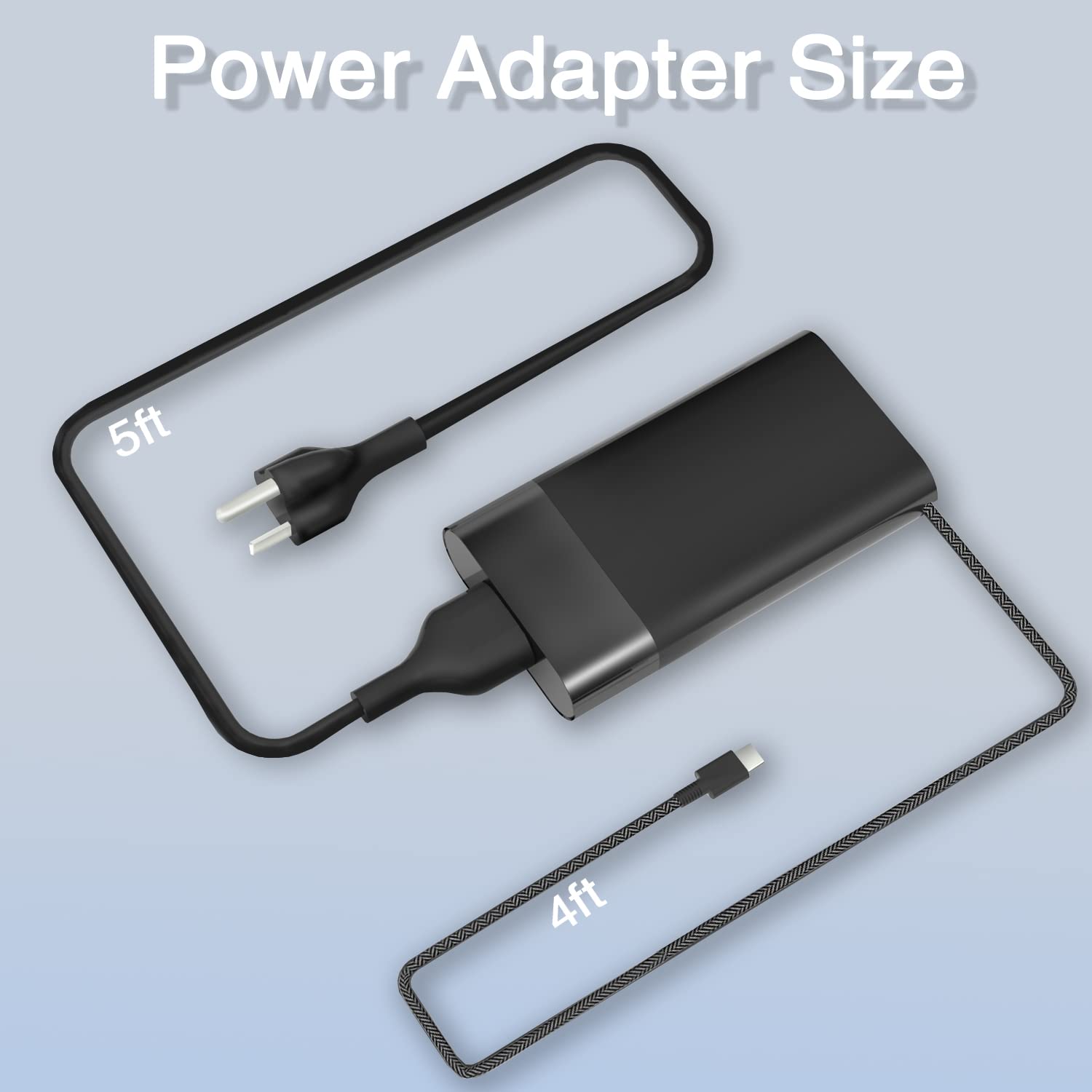 Foto 6 pulgar | Cargador Portátil Wzxhu De 65 W Usb C De Repuesto Para Hp Spectre X3 - Venta Internacional.