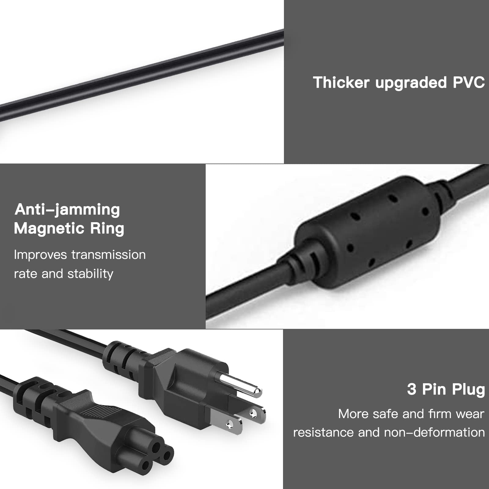 Foto 5 pulgar | Adaptador de Carga Usb C Tipo C de 45 W para Hp Chromebook X360 - Venta Internacional