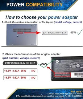 Foto 2 | Cargador Portátil para Hp Stream 11 13 14 - Venta Internacional