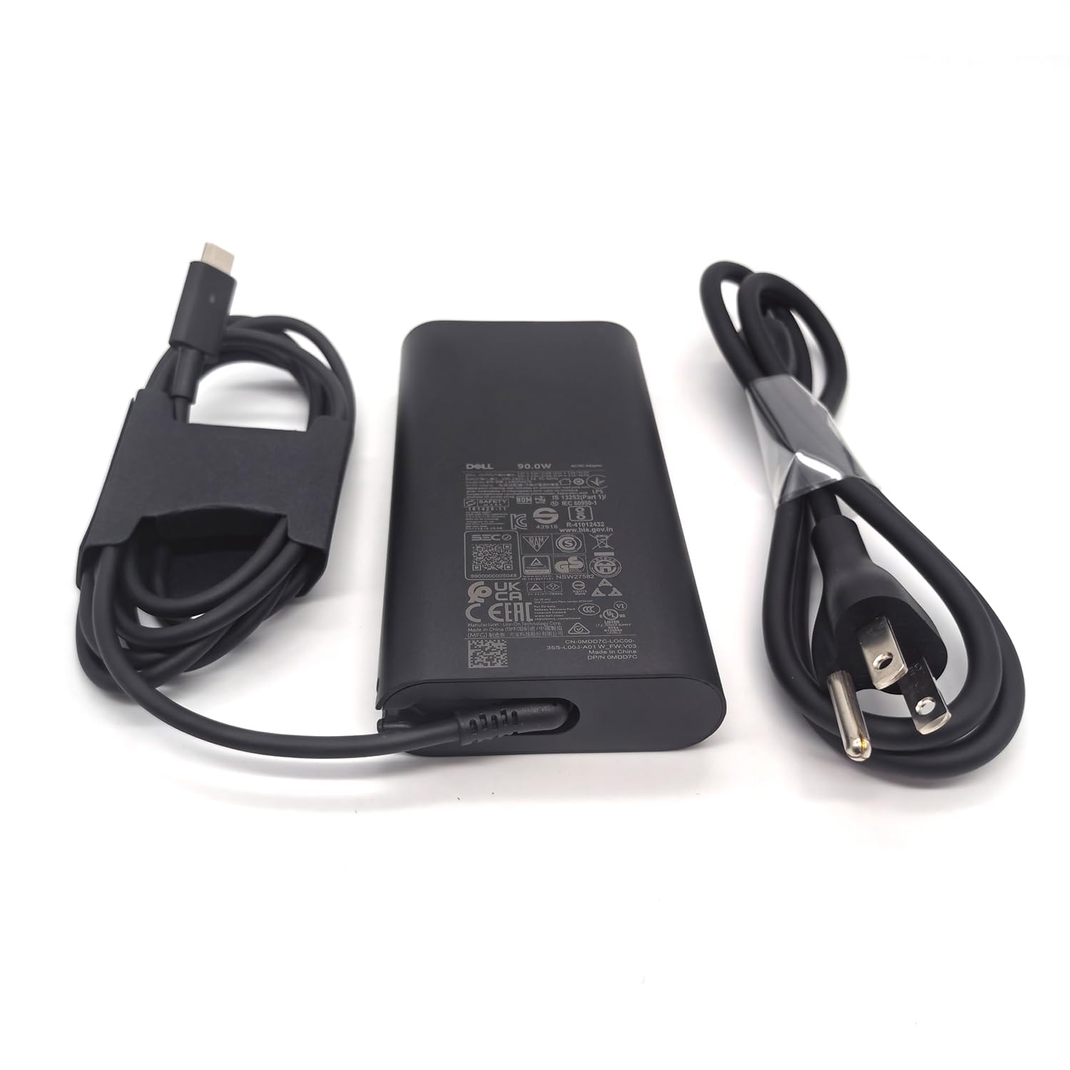 Foto 3 | Cargador Portátil Dell USB Tipo C Gan Latitude 9330-7530 de 90 w - Venta Internacional