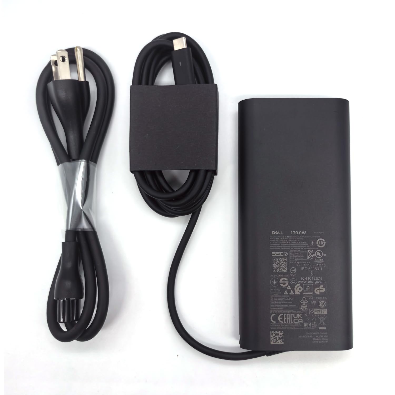 Foto 2 pulgar | Cargador Dell Gan 130 W Usb C Tipo C Adaptador Ac Xps 15 9520 9530 Xps 17 9720 9730 - Venta Internacional
