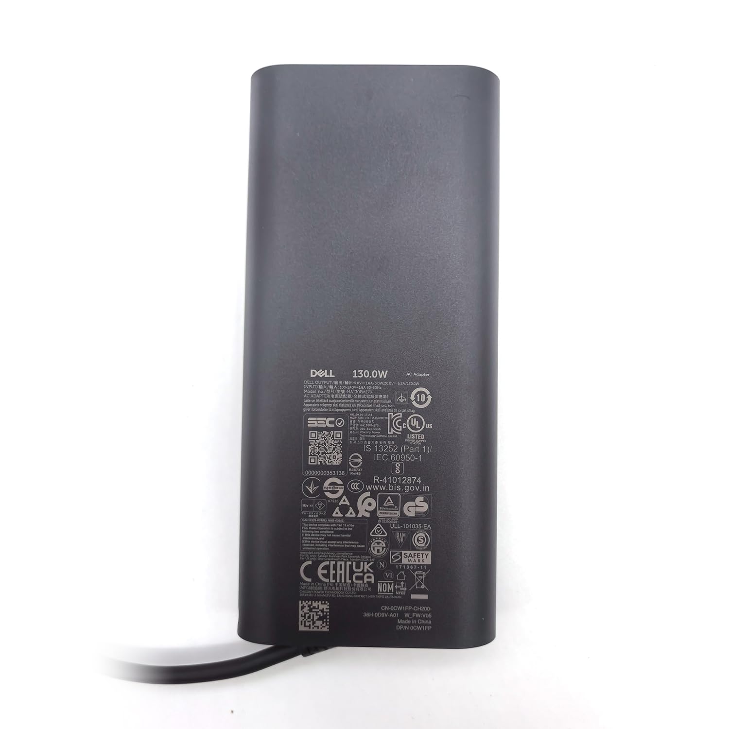 Foto 7 pulgar | Cargador Dell Gan 130 W Usb C Tipo C Adaptador Ac Alienware X14 - Venta Internacional