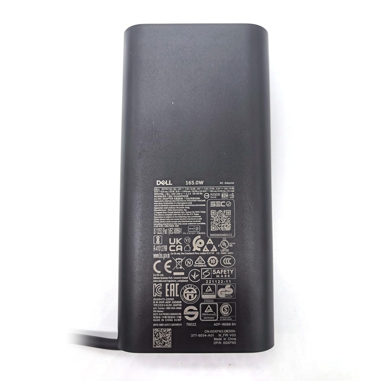 Foto 8 pulgar | Cargador Dell Adaptador de Corriente Alterna para Portátil de 165 w Usb C Tipo C - Venta Internacional