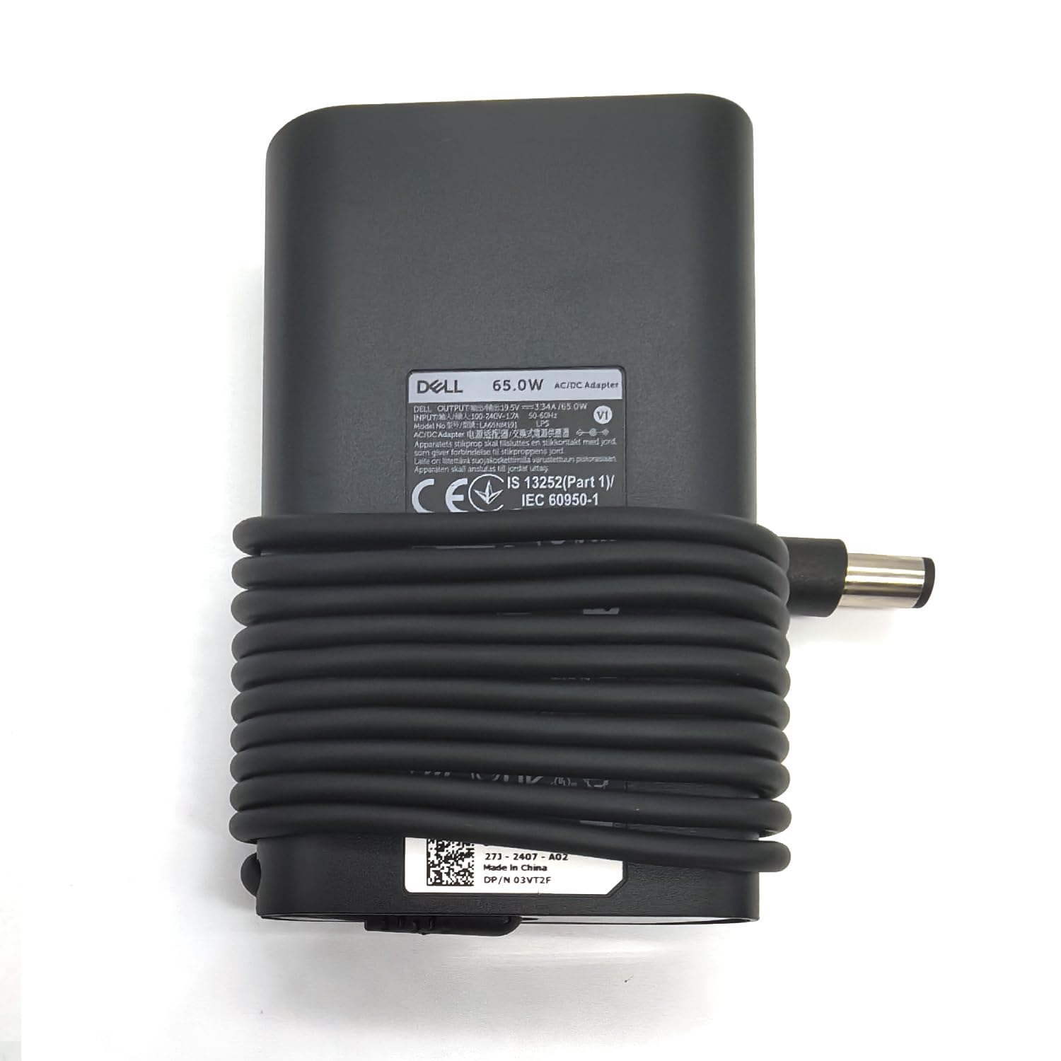 Foto 3 | Cargador Portátil Dell Latitude 5280 5290 5490 65 W 19,5 V 3,34 A - Venta Internacional