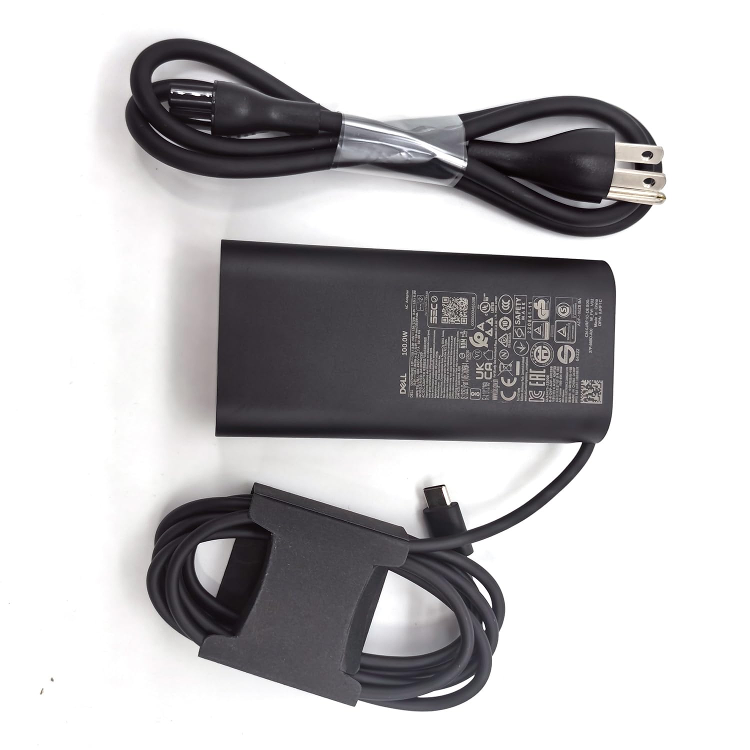 Foto 2 pulgar | Cargador para Portátil Dell 100 w USB C Tipo C Adaptador AC Negro - Venta Internacional