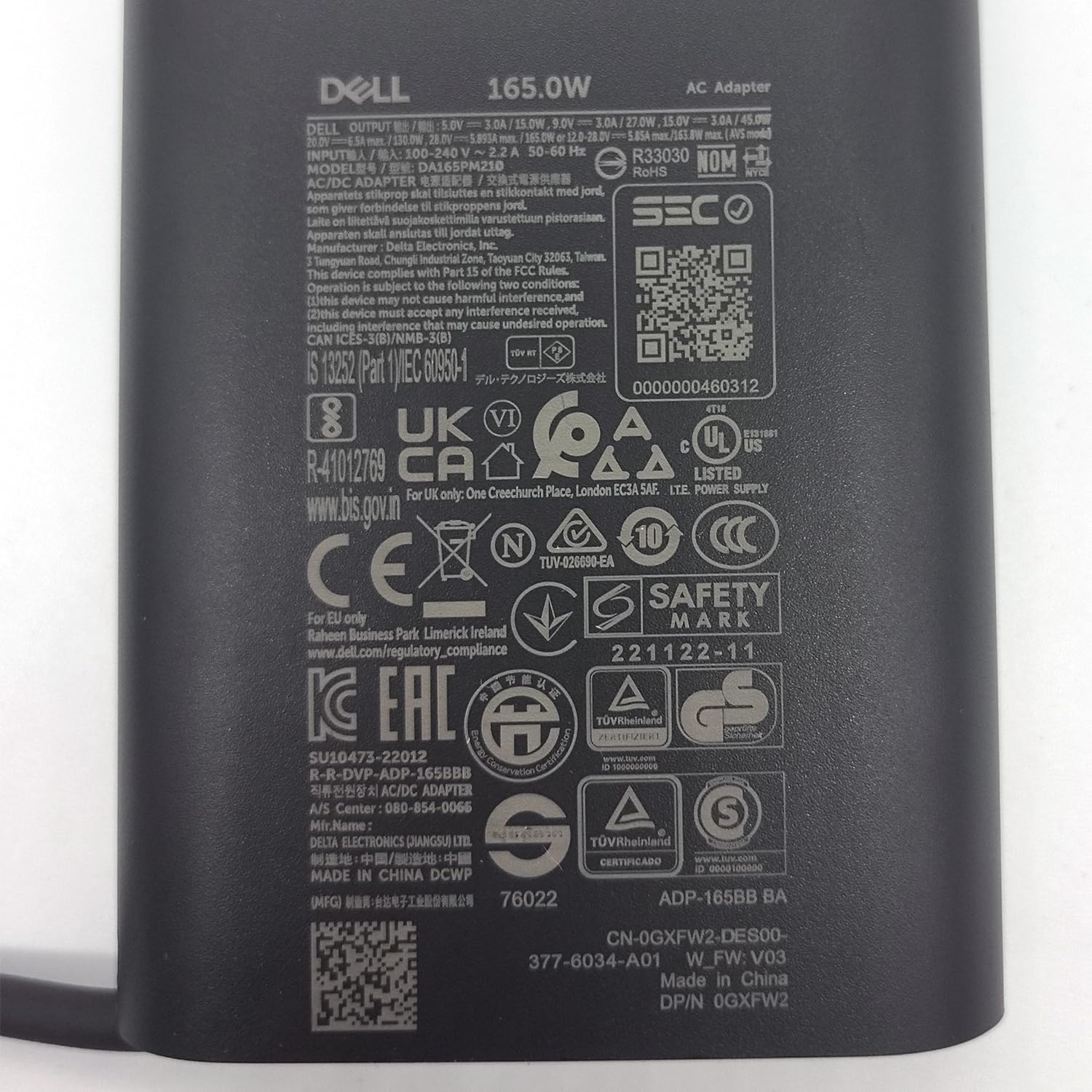 Foto 8 pulgar | Adaptador de Corriente Dell para Laptop-Venta Internacional